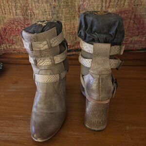 Freebird by Steven Teddy Ankle Booties